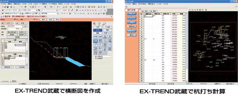 EX-TREND��¢�ǲ��ǿޤ���� EX-TREND��¢�ǹ��Ǥ��׻�