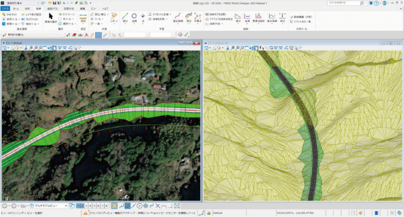 BIM/CIM道路設計3DCADシステム<br />TREND ROAD Designer