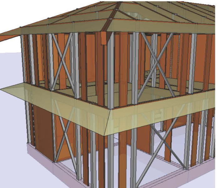木造軸組み ASTIM/壁フレーム