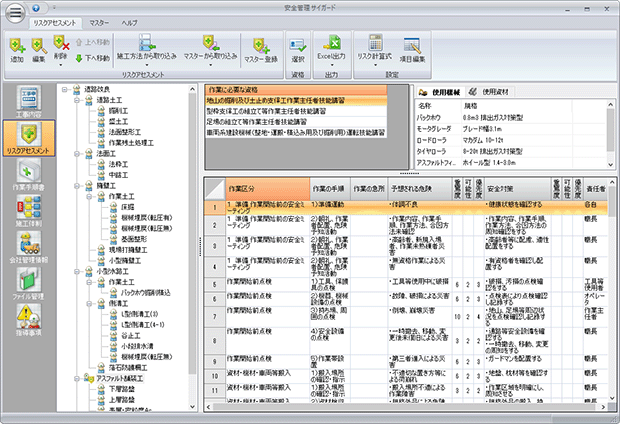 安全管理サイガード
